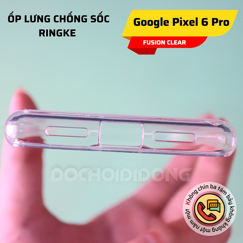 Ốp Lưng Pixel 6/ 6 Pro Ringke Fusion Chống Sốc
