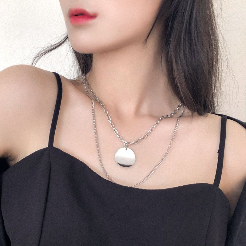 [SU28OF190 Hoàn 20k xu đơn 149k] Set vòng cổ unisex 2 chi tiết cho bạn nữ, thiết kế đơn giản, cá tính, basic