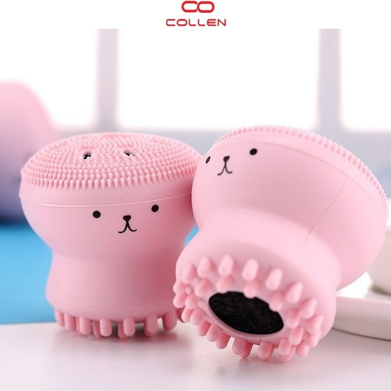 Cọ rửa mặt tẩy trang tẩy da chết se khít lỗ chân lông bạch tuộc hàn quốc đẹp rẻ tốt COLLEN | BigBuy360 - bigbuy360.vn