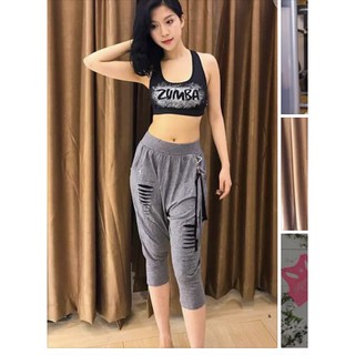 Quần lửng Zumba cách điệu