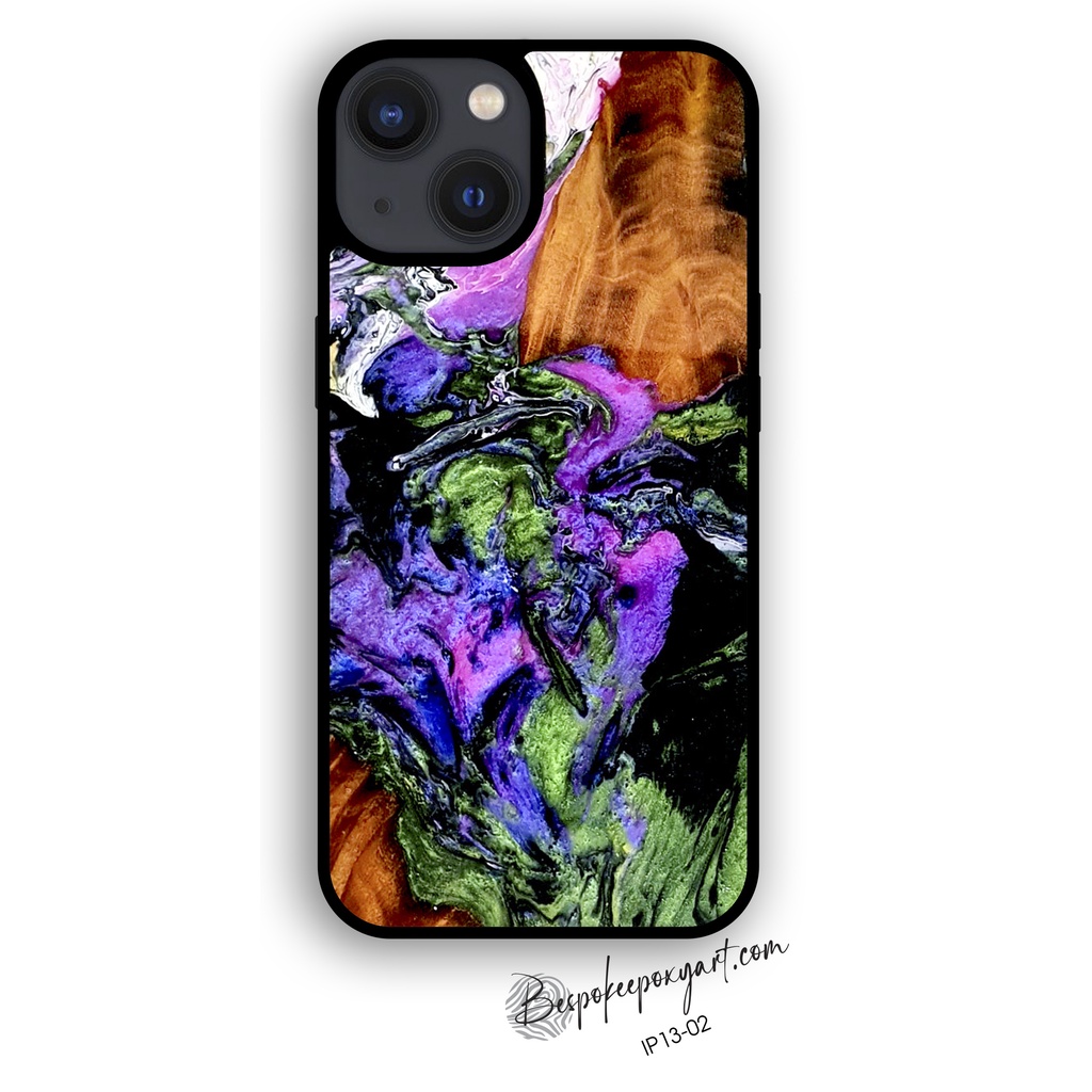 Ốp Lưng Iphone 13 Pro(Gỗ Và Resin)