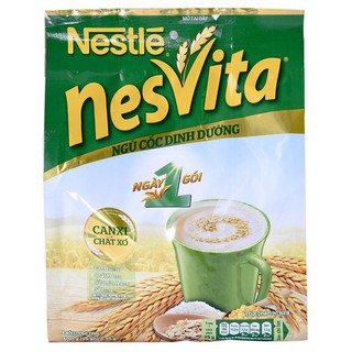 E - Bột Ngũ Cốc Dinh Dưỡng Nesvita 16 Gói*25G
