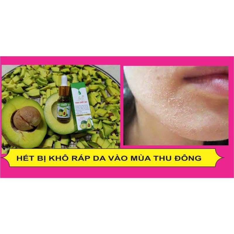 Tinh dầu bơ nhà làm lọ 10ml hạn sử dụng 2 năm