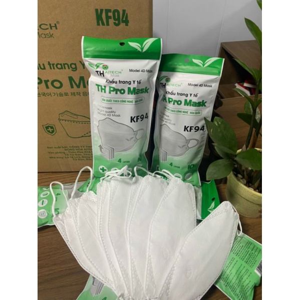 Khẩu trang KF94 TH Pro Mask - túi 10 cái