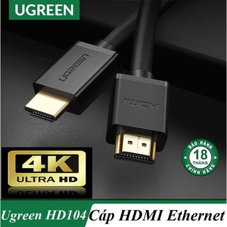 Cáp HDMI 1.4 dài 0,5M cao cấp hỗ trợ Ethernet + 4k2k Ugreen 30115 cao cấp