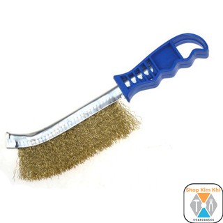 Bàn chải sắt đánh rỉ cán xanh cán đỏ