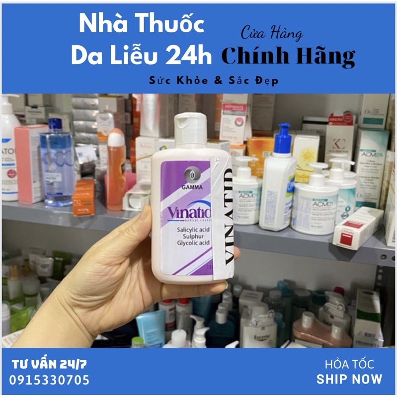 Sữa rửa mặt , tắm gội Vinatid 150ml