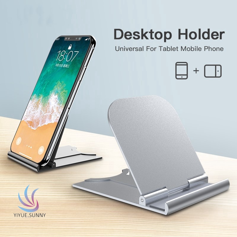 Giá đỡ điện thoại/máy tính bảng để bàn đa năng chất lượng cao có thể gấp gọn