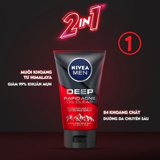 Sữa Rửa Mặt NIVEA MEN 100g (Hàng Chính Hãng)