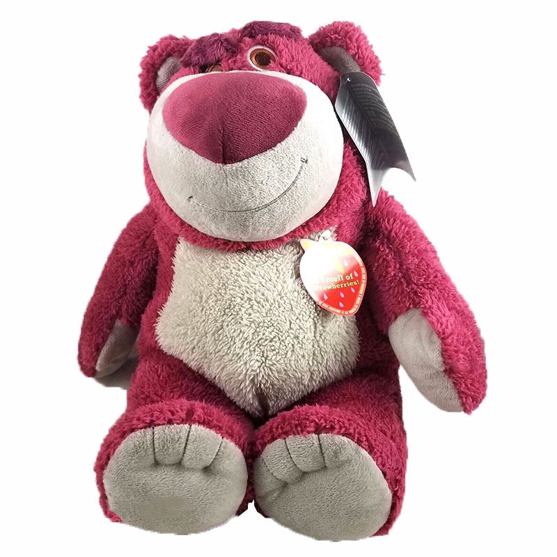 thú nhồi bông 35cm New Lotso Bears Plush Doll Disney New Toy Story 4 Soft Stuffed Strawberry Bear Gift dolls