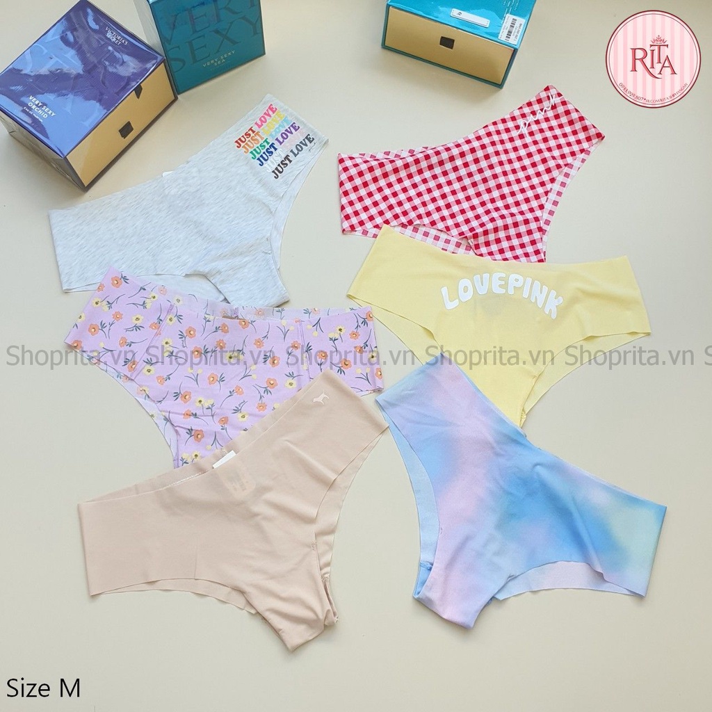 SIZE M 97-105 CM SU Nửa Mông Quần lót Victoria's Secret chính hãng, săn sale giá rẻ