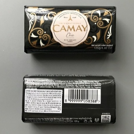 Xà Bông Cục Camay Chic Hương Nước Hoa 125g