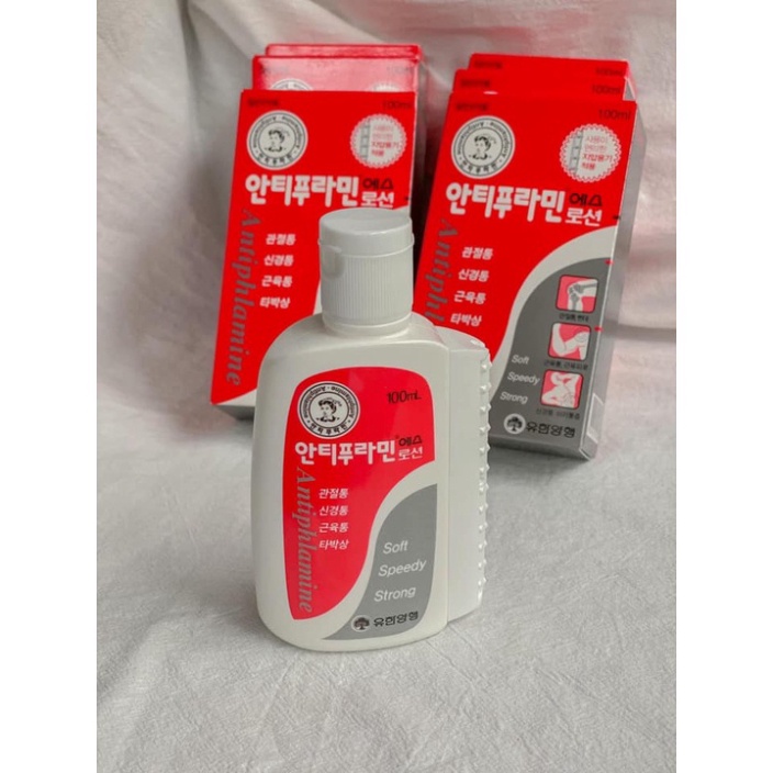Dầu Nóng Xoa Bóp Antiphlamine Hàn Quốc 100ml