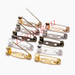 Set 50 kim băng cài áo bằng kim loại thiết kế đơn giản xinh xắn