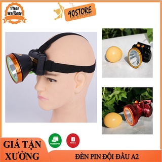 Đèn pin đội đầu a2 soi ếch, leo núi 30/60w chiếu siêu sáng