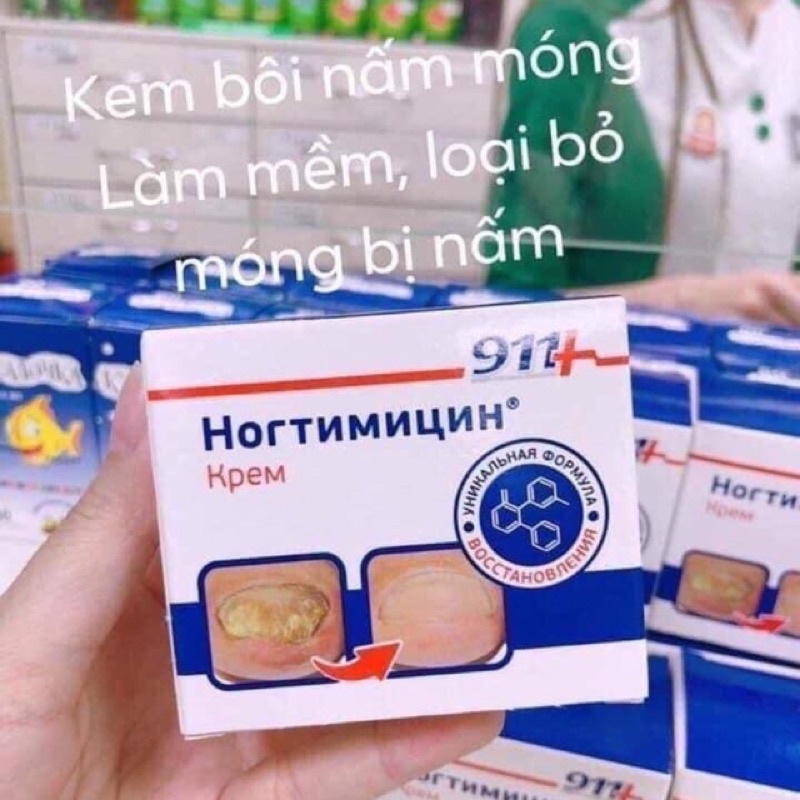 Loại bỏ móng hư hỏng do nấm móng, thối móng 911 Nga 30ml