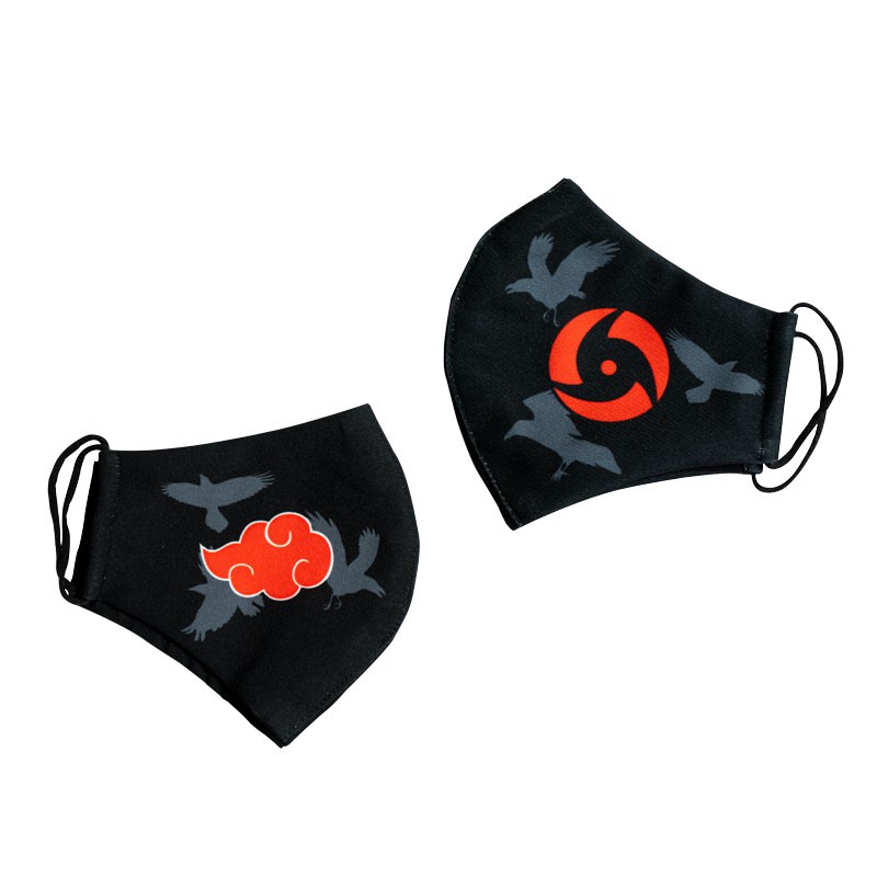 Khẩu trang vải in hình Naruto ❤ Hacojany ❤ Khẩu trang vải 2 lớp Freesize nam nữ | BigBuy360 - bigbuy360.vn