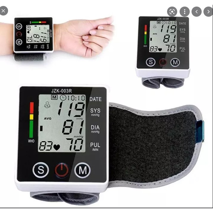 Máy Đo Huyết Áp Cổ Tay JZK - 003R - Pin liền kèm bộ sạc - Bảo hành 6 tháng