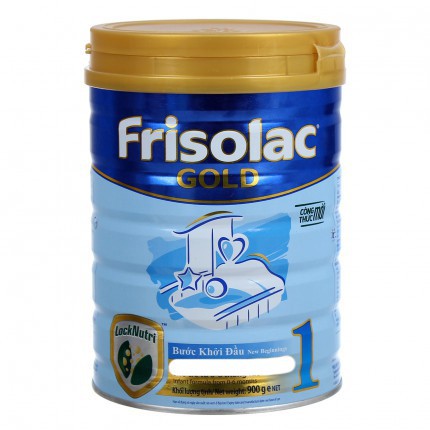 Sữa bột Frisolac Gold LockNutri 1 900g