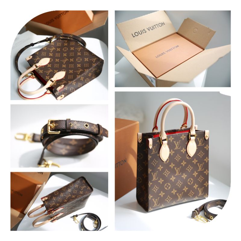 Túi xách nữ LV Sac plat da thậtsz22cm rộng rãi tiện lợi cực đẹp fullbox vip