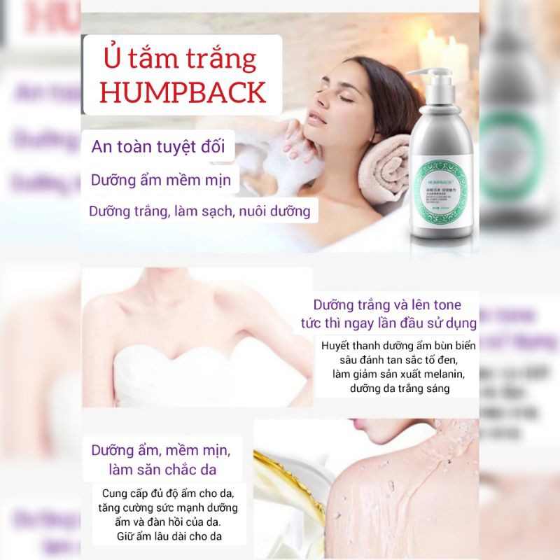 Makeup body dưỡng siêu trắng an toàn Humpback | BigBuy360 - bigbuy360.vn
