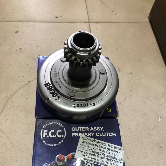 Combo chuông + bố 3 càng Fu neo/ Fu 2 / Wave 125 Hiệu FCC