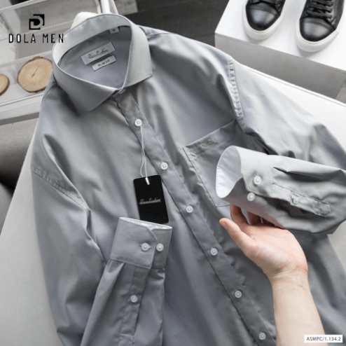 Áo sơ mi Nam Tay Dài Pierre Cardin An Phước Có Túi công sở - 6 màu