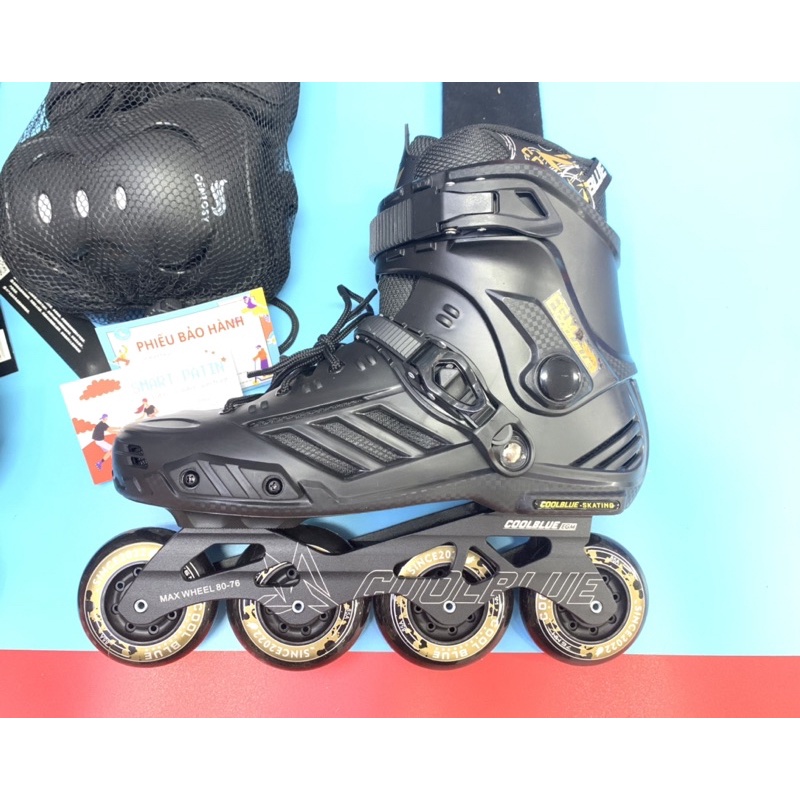 Giày patin cao cấp Calary Freestyle M6 dành cho người lớn, tải trọng 100kg