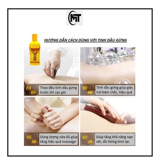 Tinh dầu Gừng massage body [Massage spa]