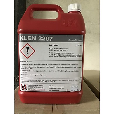 Hóa chất làm sạch bề mặt kim loại inox Klen 2207