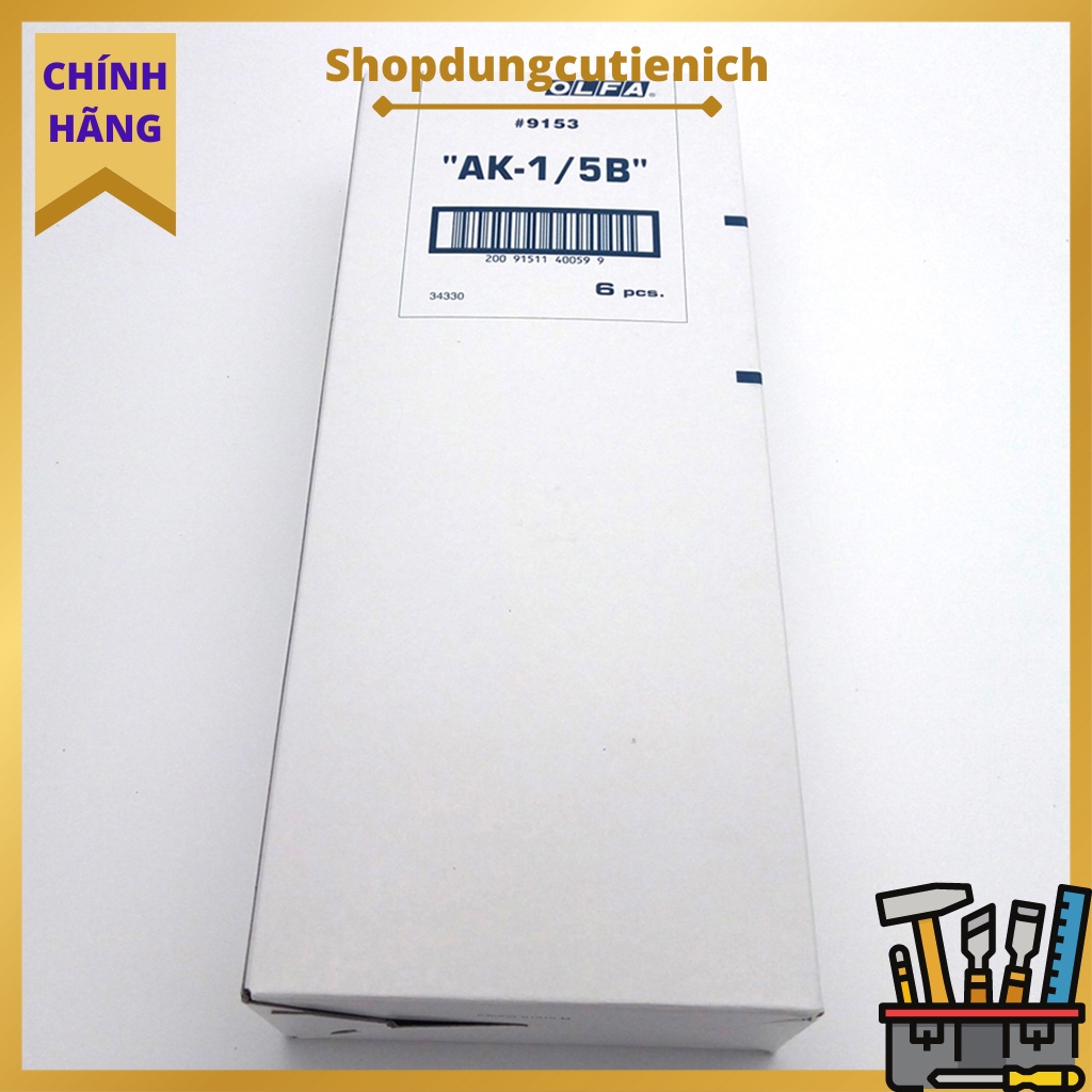 Dao Trổ Kỹ Thuật Cắt, Khắc OLFA AK-1 Và 25 Lưỡi Đi Kèm