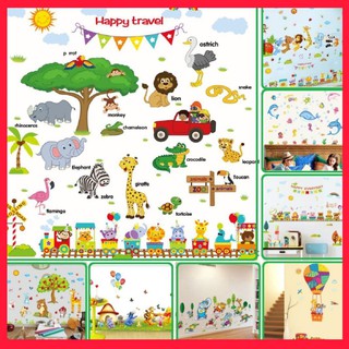 20 mẫu decal dán tường tranh dán tường cho bé - được chọn mẫu