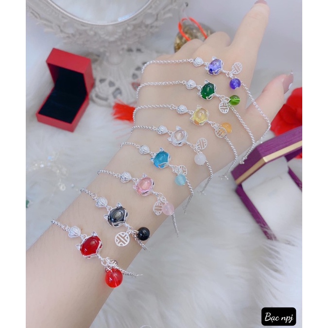 Bộ hồ ly phong thuỷ đủ màu theo mệnh , Hồ ly mang lại may mắn , tình duyên, tài lộc- bạc BNP