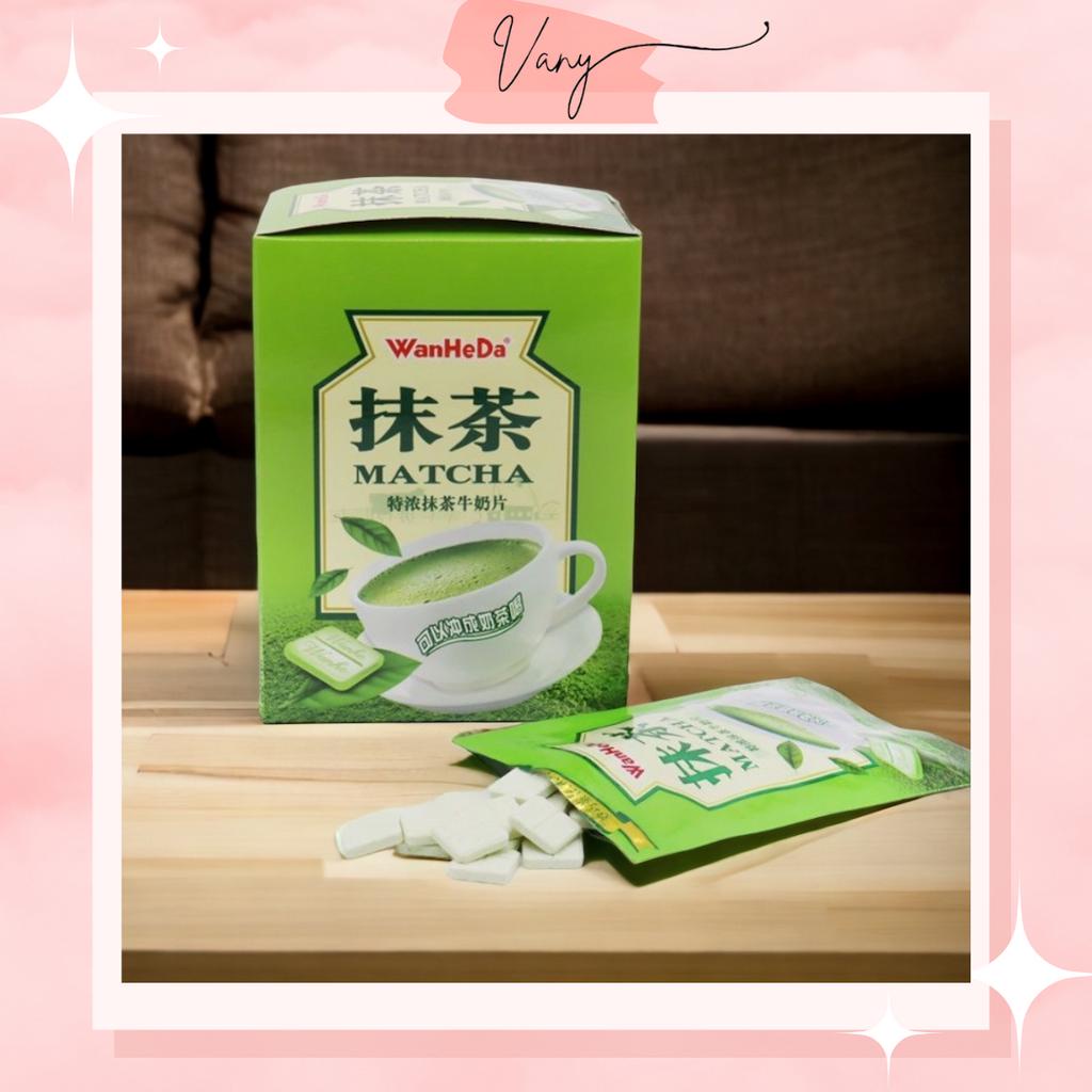 Kẹo Sữa Trà Xanh Đậm Đặc Pha Được Sữa Hot Hit