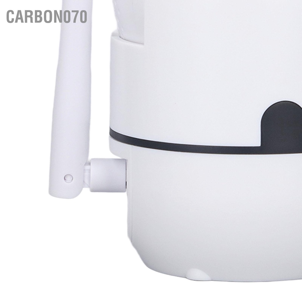 [Hàng HOT] Camera Wifi Xoay 360 Độ Quay Ban Đêm 1080P 100-240V Màu Trắng giám sát gia đình, văn phòng【Carbon070】