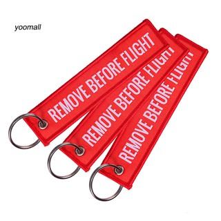 Yoml✔Thời Trang Loại Bỏ Trước Chuyến Bay Chữ Cái Thẻ Hành Lý Nhãn Móc Chìa Khóa Túi Trang Trí