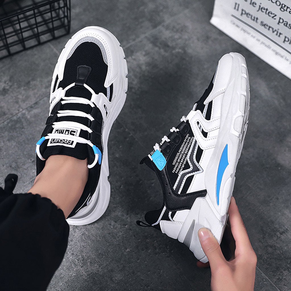 Giày Sneaker Nam TKTMS42 Giày Thể Thao Nam Phong Cách Cool Boy Mẫu Mới Xuân Hè 2021 Size (39-43) | BigBuy360 - bigbuy360.vn