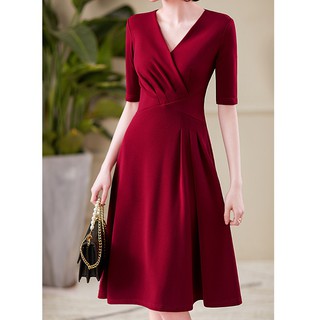 VÁY SANG CHẢNH| VÁY ĐẸP ĐẦM DÁNG XÒE| ĐẦM DÁNG XOÈ ĐẮP NGỰC XẾP LI