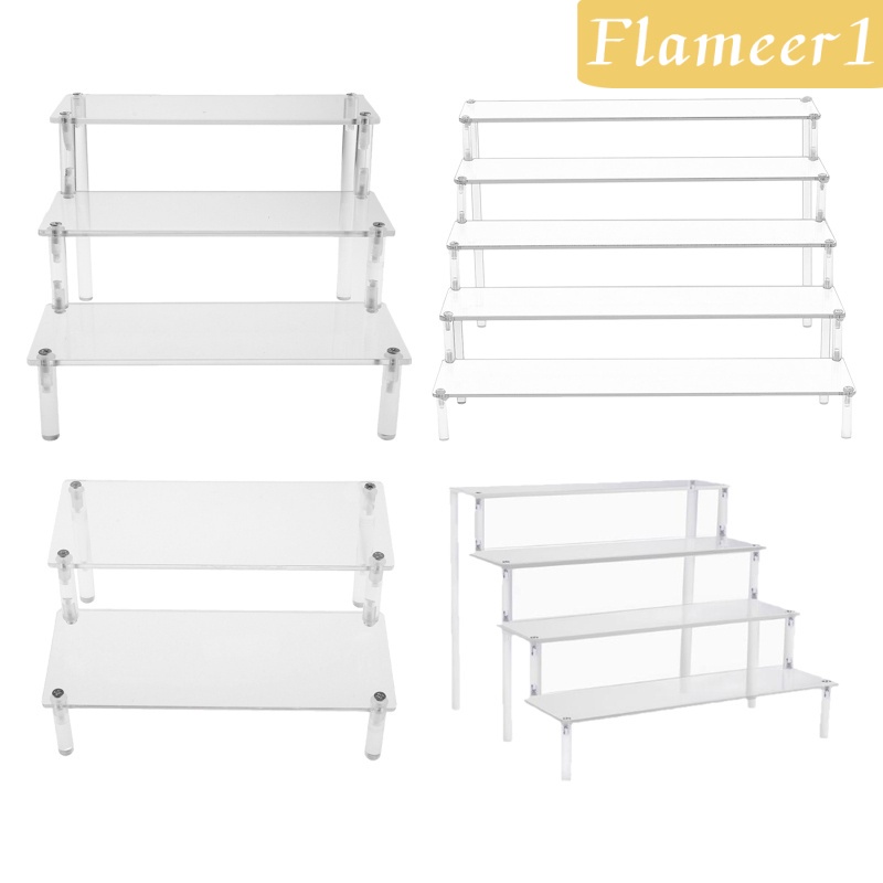 Kệ Trưng Bày Mô Hình Đồ Chơi Bằng Acrylic Trong Suốt Tiện Dụng Đứng