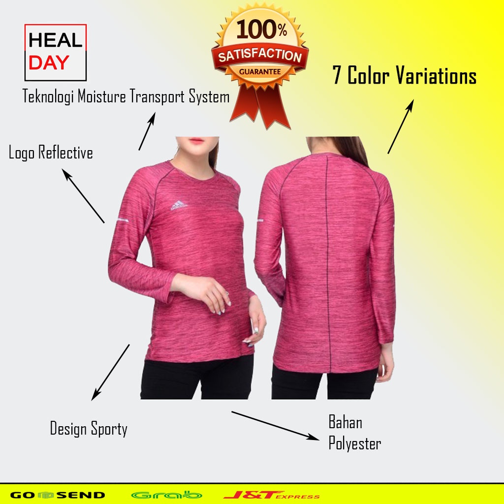 Áo Thun Tập Gym Dài Tay Thời Trang Cho Nữ Size XXL