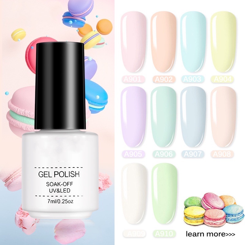 Sơn móng tay Rosalind màu macaron thời trang Pháp