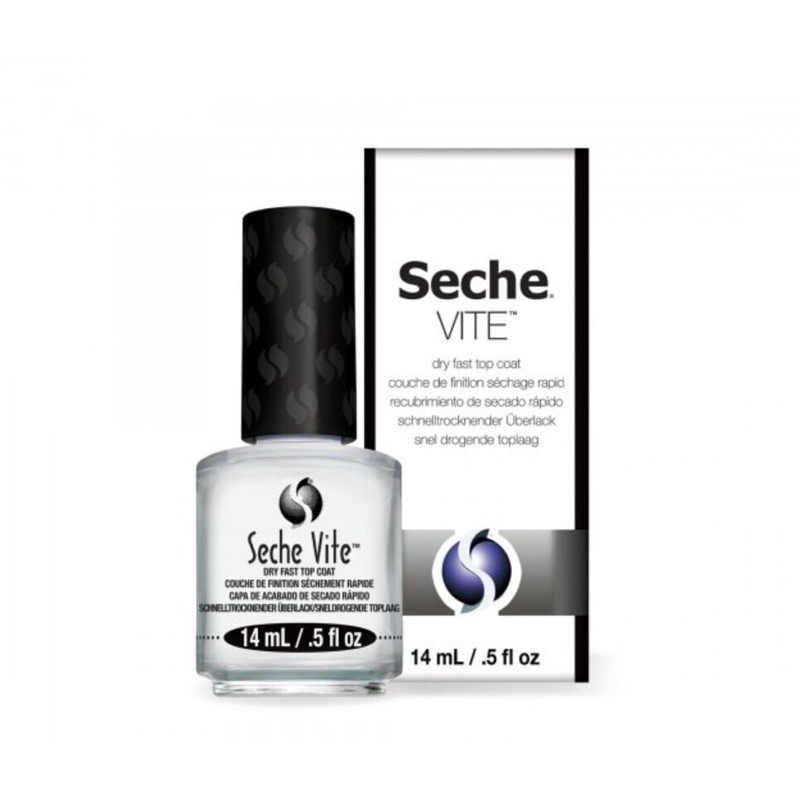 👏 Siêu Bóng Seche Vite #14mL Nhanh Khô Top Coat First Dry
