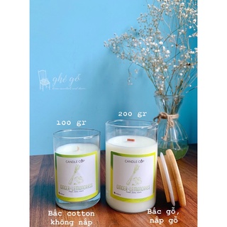 Nến thơm candle cup 100gr và 200gr