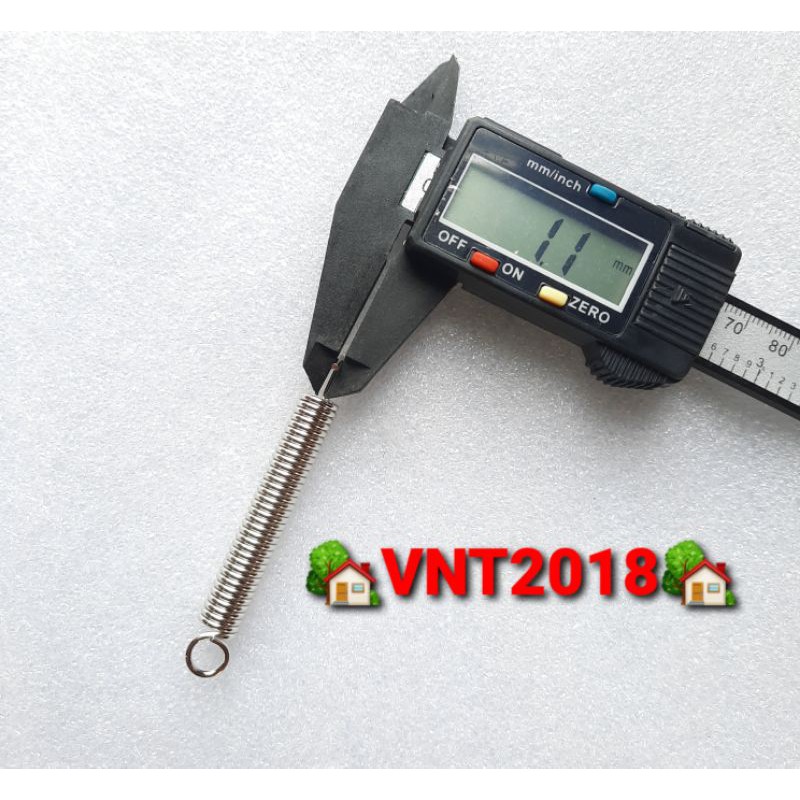 Lò xo kéo phi 8mm dài 50mm