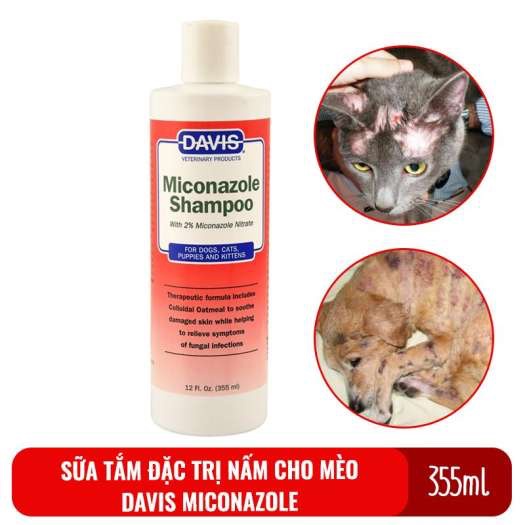 Sữa tắm trị nấm, viêm da và nhiễm trùng da chó mèo : Davis Ketohexadine , Pchelodar , Malabse , Veterinary Formula