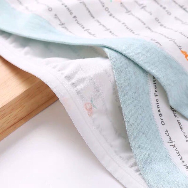Set 4 quần lót bầu và sau sinh cạp chéo,cotton kháng khuẩn cao cấp, đáy quần màu trắng