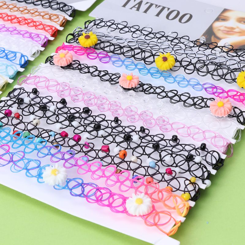 Set 12 Vòng Cổ Choker Thời Trang Cho Nữ