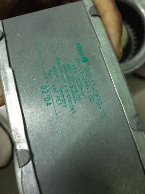 Quạt sò hút siêu mạnh của Đức chạy từ 6v -24v DC 33W tháo từ xe oto | BigBuy360 - bigbuy360.vn