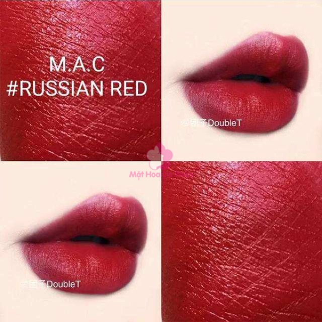 🌻[ CHÍNH HÃNG 100% ]🌻 Son Mac Màu Russian Red - Đỏ Rượu chính hãng [CAO CẤP]🌻🌟