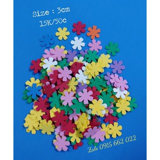 Hoa bé ngoan 2,5cm_3cm (bịch/50 bông)